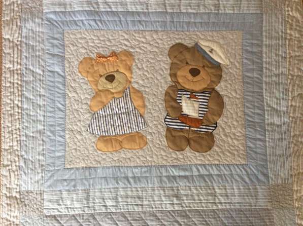 Лоскутное одеяло-покрывало для малышей в Омске фото 3