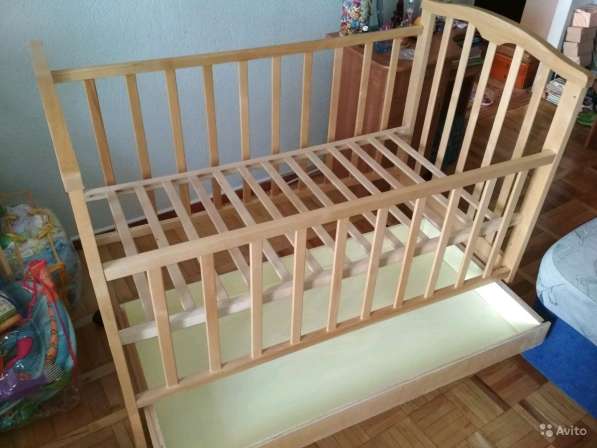 Кровать детская деревянная в комплекте в Краснодаре фото 3