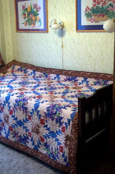 Лоскутное одеяло - покрывало в стиле печворк в Москве