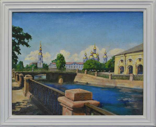 Пейзаж "Никольский собор в Петербурге" в Санкт-Петербурге