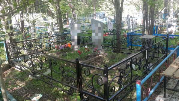 Ограда на кладбище в Краснотурьинске фото 3