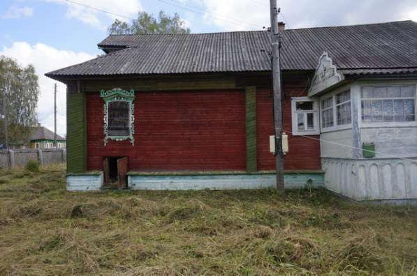 Бревенчатый дом в тихой деревне в Москве фото 16