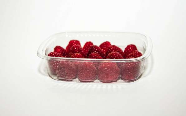 Упаковка для фруктов, ягод и пр. с перфорацией и без