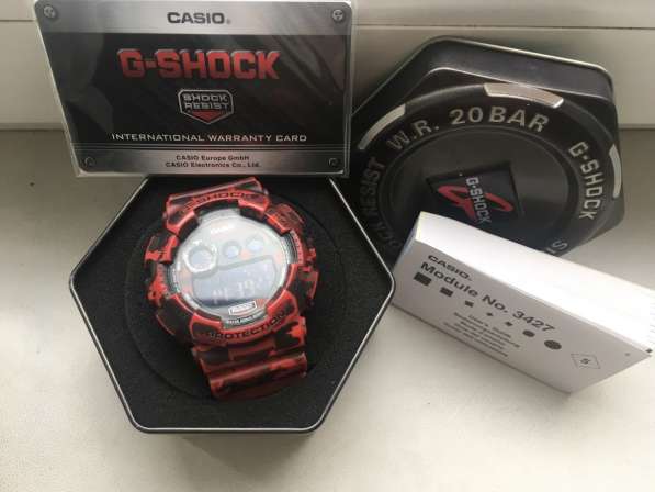 Часы Casio G-Shock GD-120CM-4E