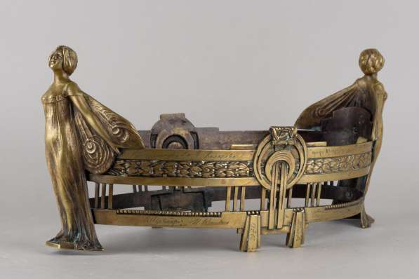 Старинная ваза-фруктовница большого размера в стиле Модерн в Санкт-Петербурге фото 9