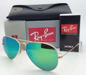 Очки Ray ban Gold Green