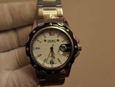 Мужские кварцевые часы SKONE с датой. Cl в Москве фото 3