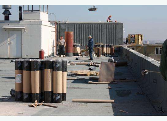 Строительство плоской кровли под ключ