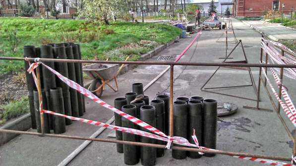Ремонт наружной канализации бестраншейным способом в Москве