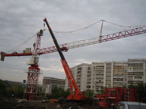 башенный кран серии QTZ в Владивостоке
