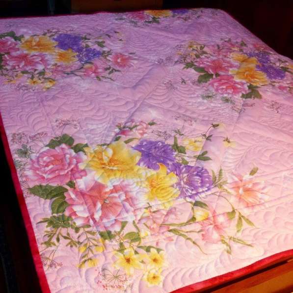 Комплект для девочки одеяло и подушка (hand made) в фото 4