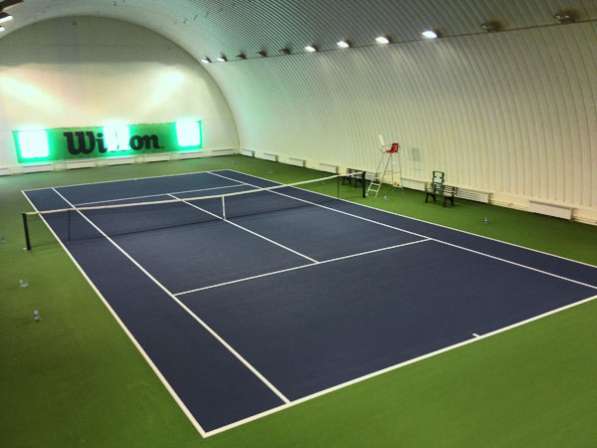 Строительство спортивных площадок для мини футбола, теннисны в Екатеринбурге фото 3