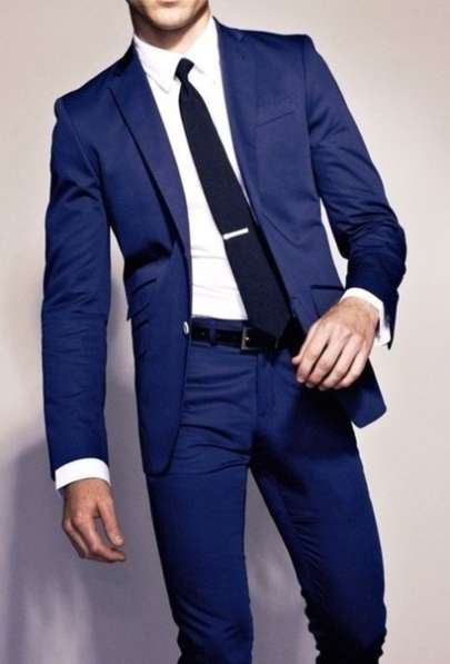 мужской классический костюм 48-50 синий прокат в Перми фото 4