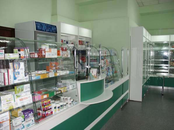 Торговая мебель для аптек от производителя в Москве фото 7