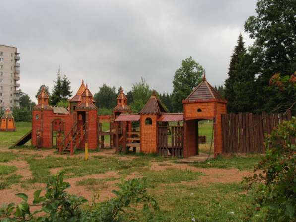 Игровые комплексы из дерева в Подольске фото 9