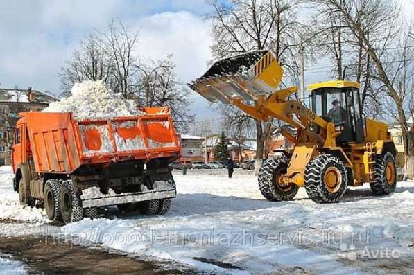 Уборка снега, очистка и вывоз снега Уфа