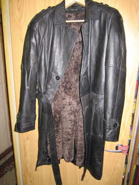 Кожаная куртка с мехом мужская продаётся в Москве фото 5