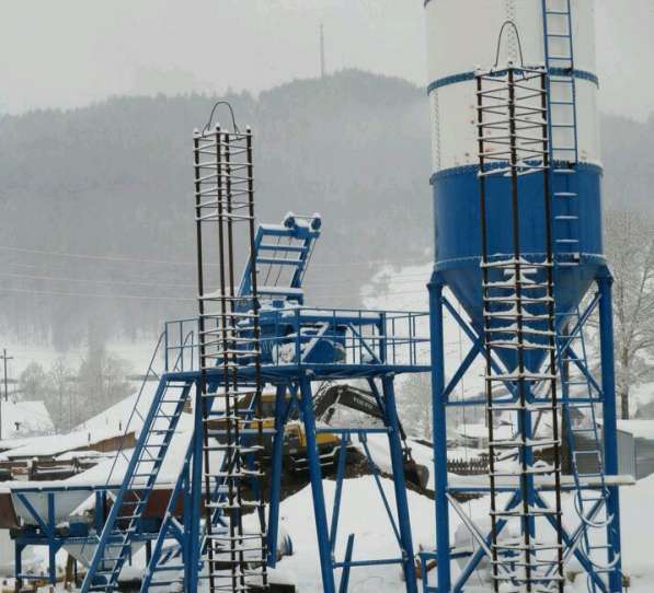 бетонный завод HZS25 в Владивостоке фото 4