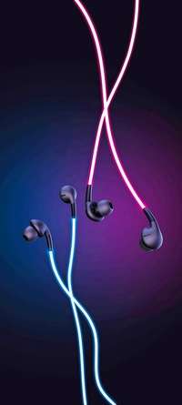 Светящиеся наушники Glow стань заметным в темноте! в Москве фото 4