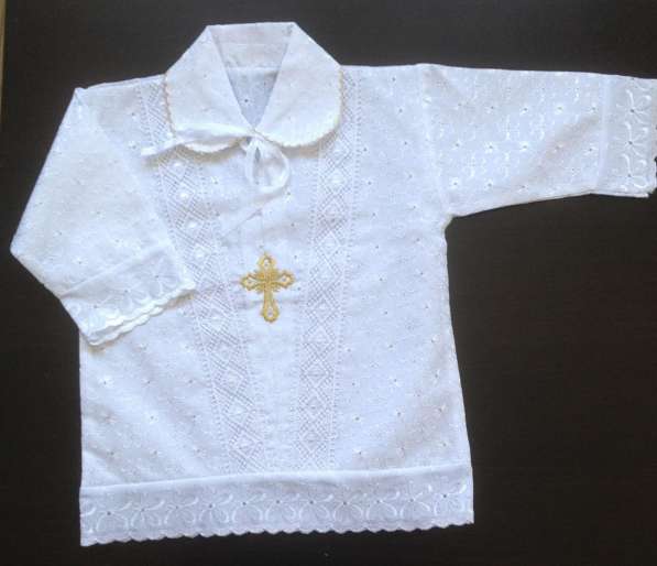 Крестильная рубашка для мальчика в Краснодаре фото 3