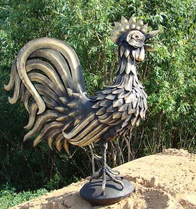 скульптуры из металла животных,птиц,героев сказок в Краснодаре фото 12