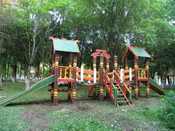 Игровые комплексы из дерева в Подольске фото 5