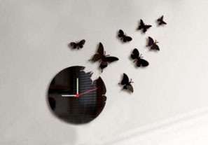 Настенные часы с бабочками в Кемерове фото 4