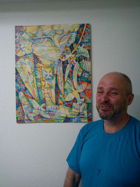 Профессиональный художник продаёт свои картины в Москве