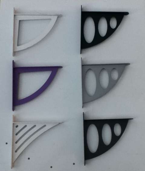 Кронштейн для деревянных полок / Полкодержатель в Санкт-Петербурге фото 7