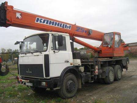 Автокран МАЗ Клинцы 25 тонн 28 метров КС-55713-6К-3
