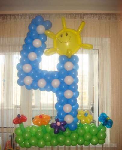 Оформление воздушными шарами в Новосибирске фото 8