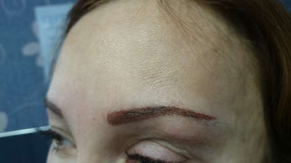Перманентный макияж(татуаж) Брови волосковый метод 2714077 в Екатеринбурге