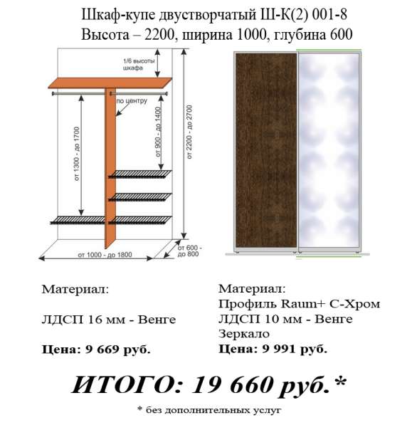 #Шкафыкупеназаказхабаровск любой конфигурации и сложности в Хабаровске фото 25
