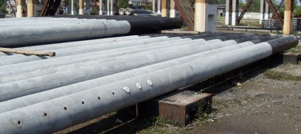 Центрифугированные (трубчатые) стойки для опор ЛЭП в Ставрополе