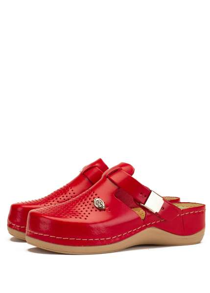 Обувь медицинская женская LEON - 900, красные, (размер 36-41)