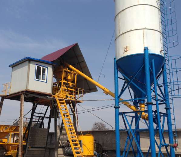 бетонный завод HZS25 в Владивостоке фото 3
