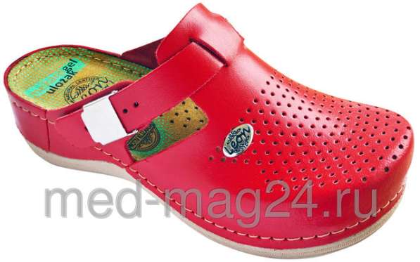 Обувь медицинская женская LEON - 900, красные, (размер 36-41) в Москве фото 3