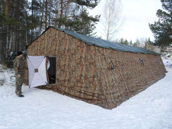 Армейская палатка 15М2 (двухслойная)