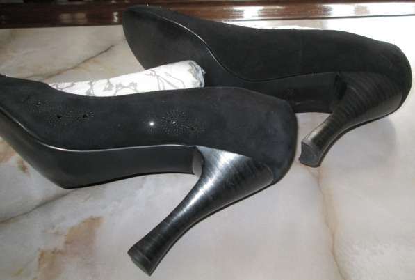 Продаю женские чёрные туфли немецкой фирмы Mascotte, р. 38 в Краснодаре фото 5