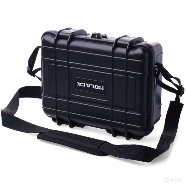GoPro Сверхпрочный, водонепроницаемый кейс для камеры GoPro, черный, 87300