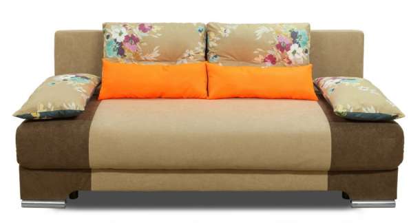 Прямой диван Киви Муд (подушки со съемным чехлом на молнии)