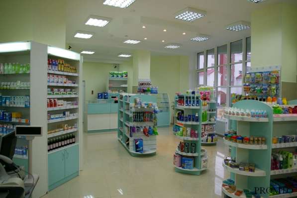 Торговая мебель для аптек от производителя в Москве фото 5