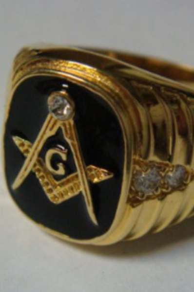 Масонский перстень с символикой США