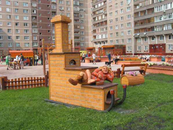 деревянные скульптуры в Подольске фото 18