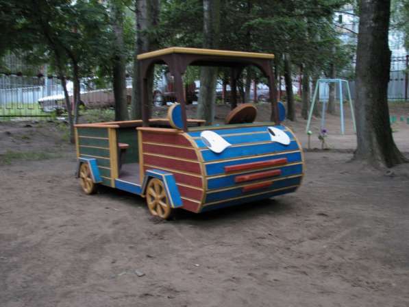 Деревянные домики и машины для детей в Подольске фото 3
