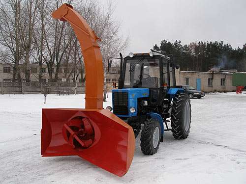 Снегоочиститель турбинный ЕМ-800-01 с гидроприводом Danfoss в Красноярске