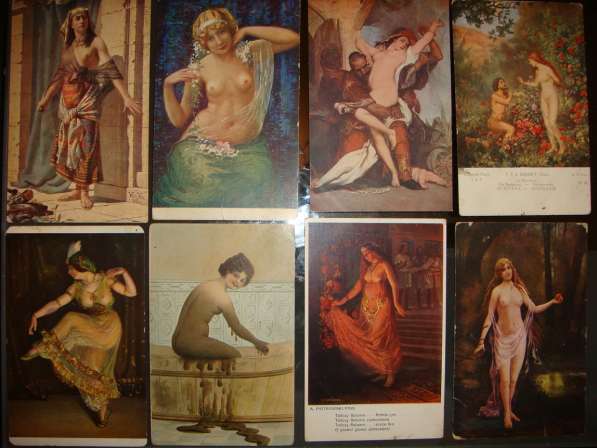 Колекция старинных открыток НЮ (эротика) в Москве в Москве фото 5