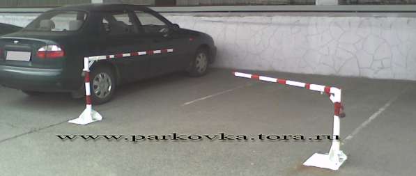Установка барьеров парковочных, парковочных блокираторов в Москве фото 6