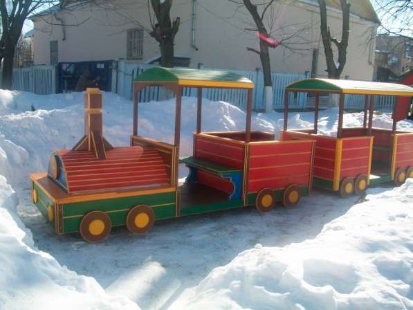 Деревянные домики и машины для детей в Подольске фото 4