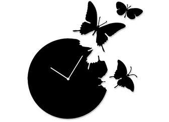 Настенные часы с бабочками в Кемерове